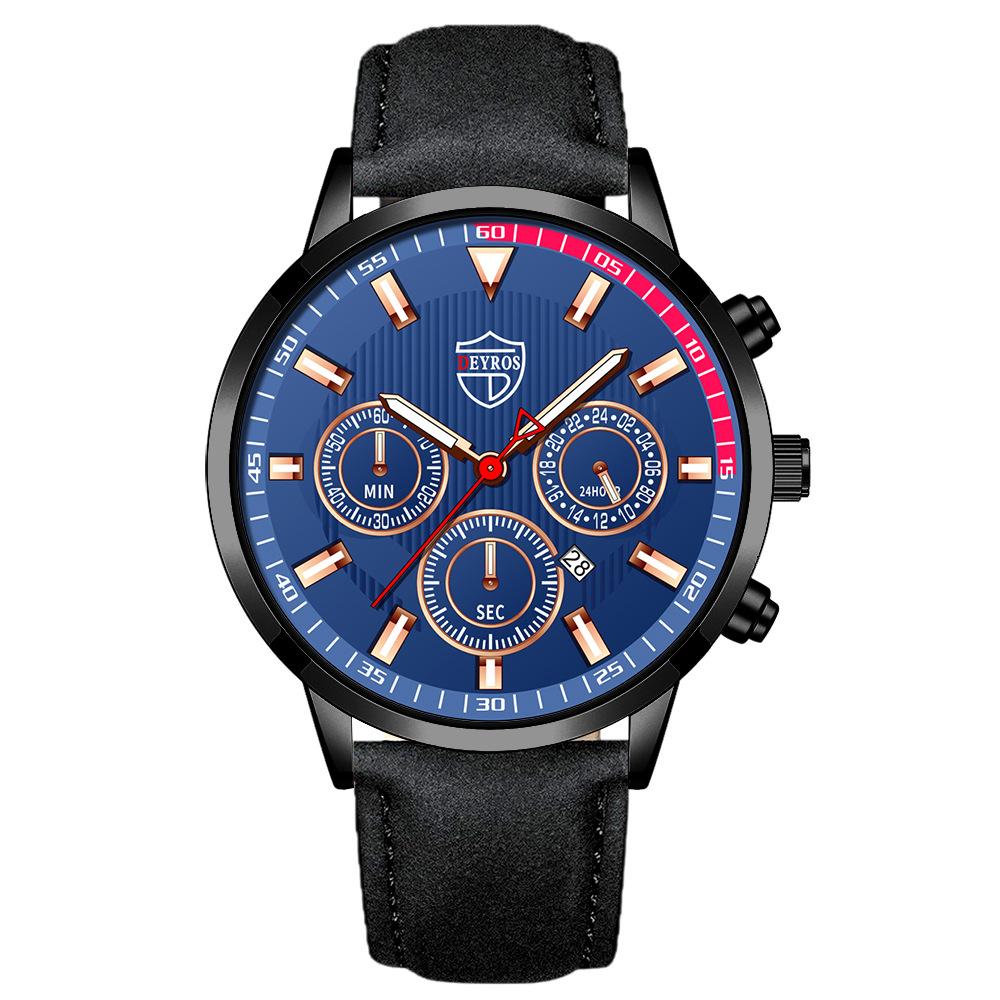 Men'S Watch Fashion Calendar Luminous Fully Automatic Quartz Watch