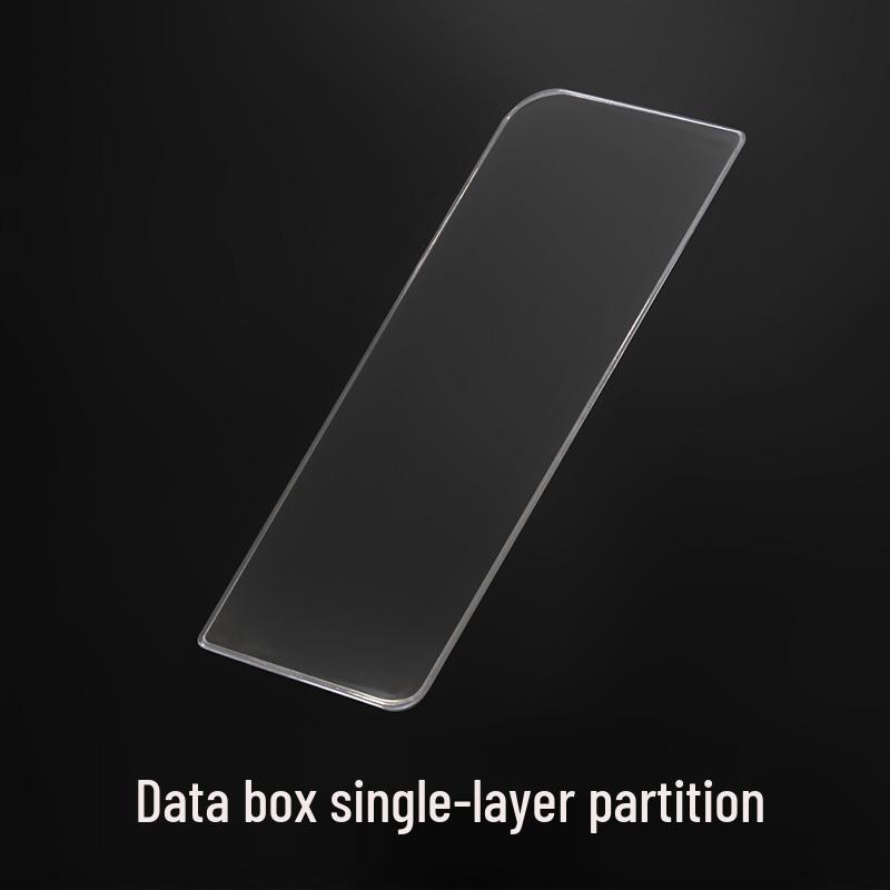 Acrylic Multi-Layer Grid Display: A4/A5 Literature & Paper Holder, Transparent Desktop Stand & Bookshelf