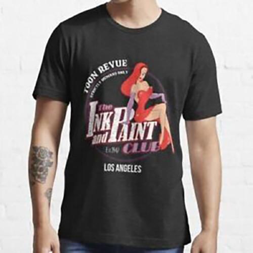 Jessica Rabbit Movie T-Shirt Who Framed Roger RABIT Retro Movie Fan Vintage Gift Unisex T-Shirt