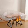 Transparent Disposable Dust Covers Elastic Drawstring Furniture Dust Cover All Wrapped Waterproof Plastic Dust Film Elastic
