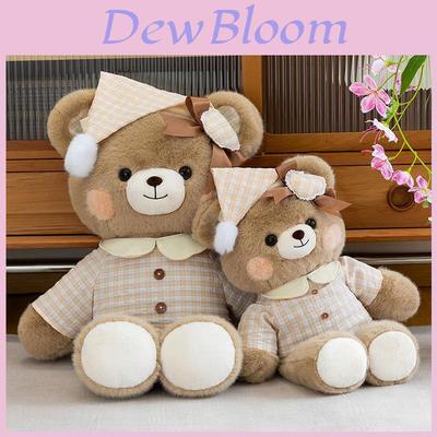 Cute Pajamas And Hats Teddy Bears Plush Toys Doll Children Toy For Kids And Home Decor