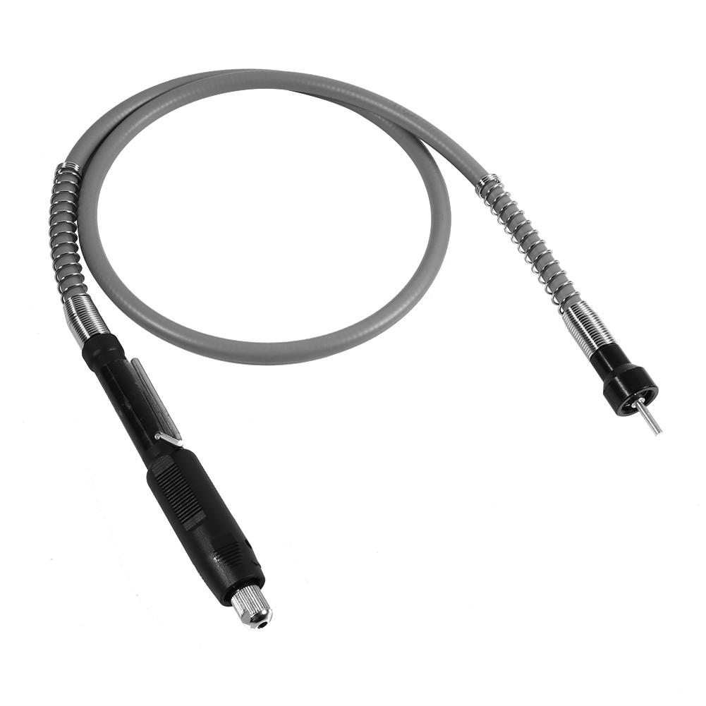 

Extension Cord Flexible Shaft For Rotary Grinder Tool M8 Keyless Chuck Clamping Dia. 3.2mm белый