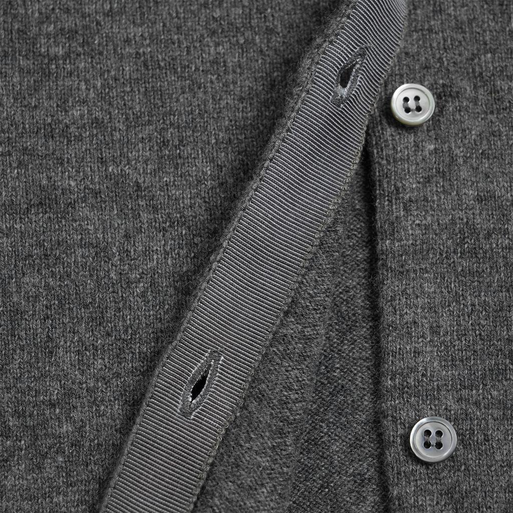 Zeštíhlující kardigan Miu Miu: Kulatý výstřih Dlouhý rukáv s logem