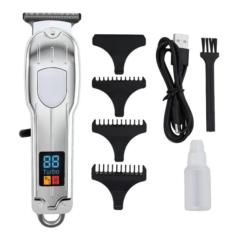 Electric Hair Clipper & Trimmer with Engraving Capability for Bald Heads