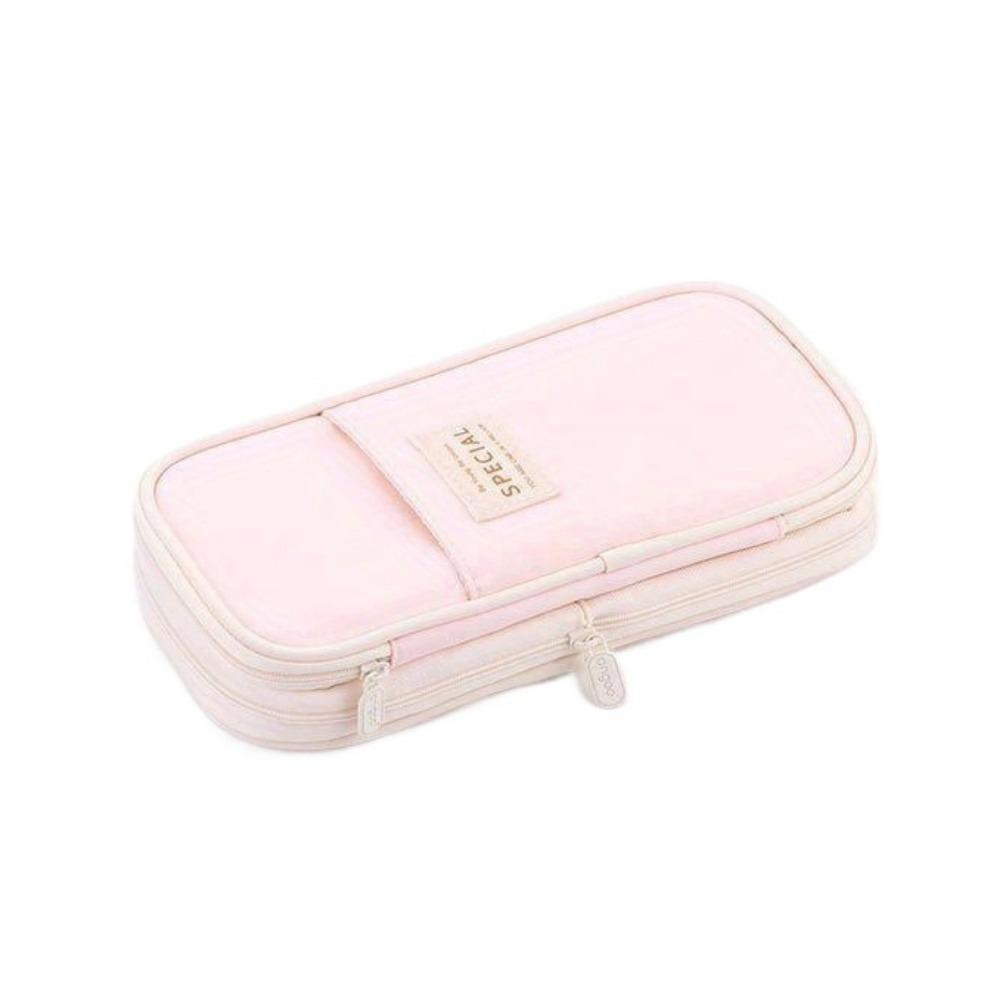 

Retractable Pencil Holder Box Macaroon Stationery Box Kawaii Pencil Cases Gift Organizer