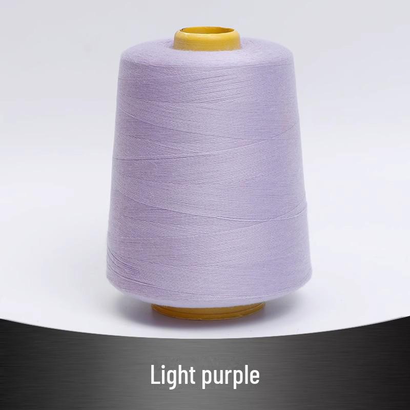 Balti 402 poliesteriniai siuvimo siūlai - 8000 jardų plokščiasiūlėms ir overlokams