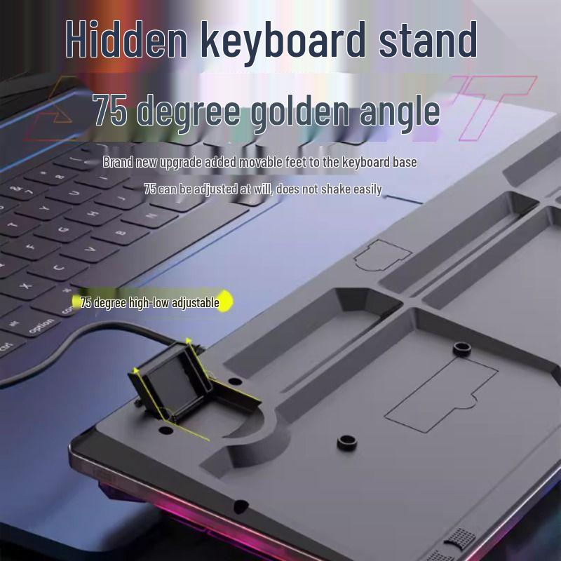 Silent Wired Gaming Keyboard & Mouse Set for Desktop, Laptop, Office