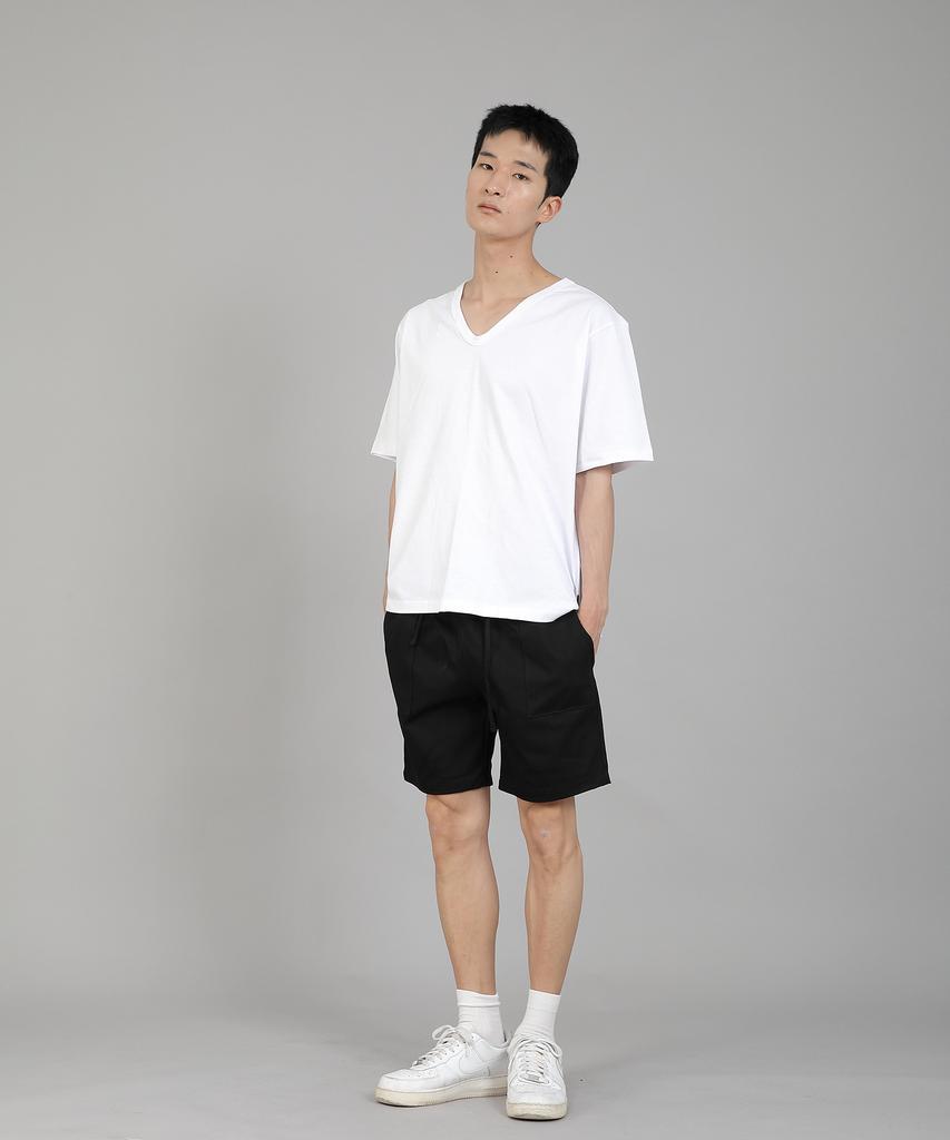Seinteukeulu Back Dart Point Shorts Srs-381 Black