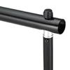 VidaXL Système de toile de fond télescopique 155-300 cm