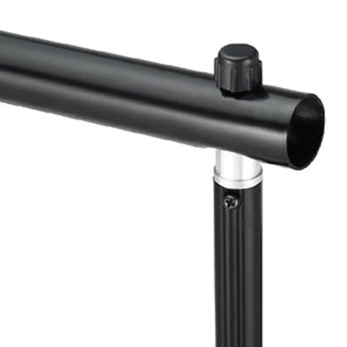 VidaXL Système de toile de fond télescopique 155-300 cm