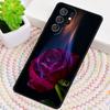Burning Love Rose Phone Case for Samsung Galaxy Note 10 Pro S26 Ultra S23 S24 FE S25 S21 S22 PLUS Shockproof Cove