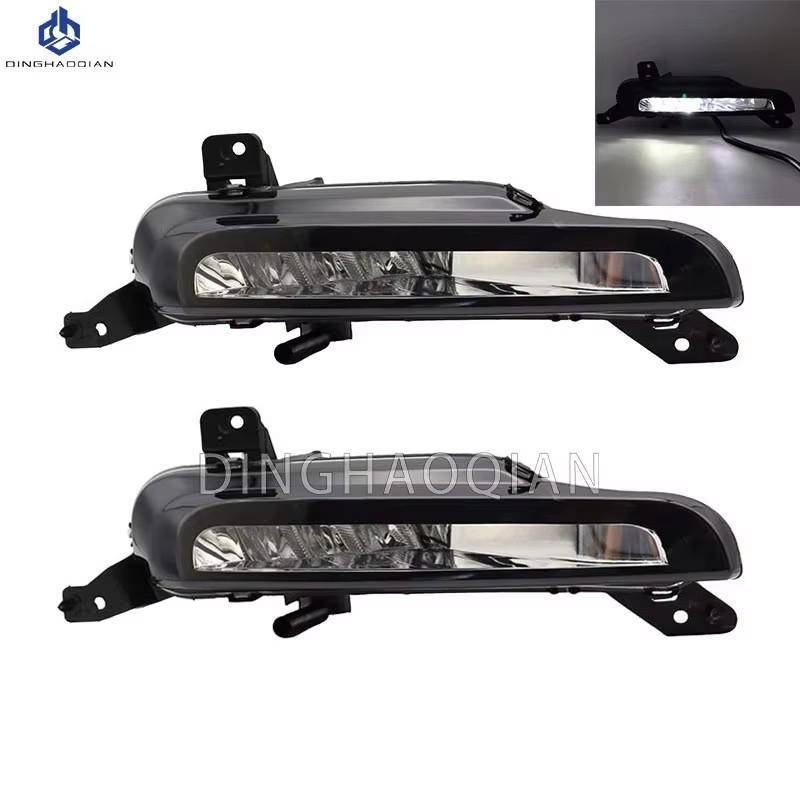 LED Headlight For Land Rover Range Rover Evoque 2016 2017 2018 2019 Fog Lights Daytime Running Light Fog Light Cover Grill Bezel