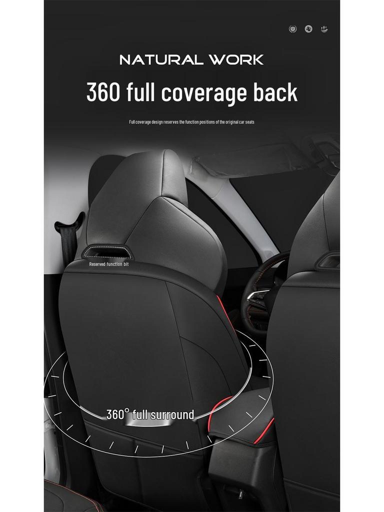 Baojun RS3 All-Season Full-Cover Leather & Woven 5-Seat Car Seat Covers