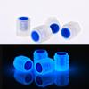 Luminous Valve Caps Fluorescent Night Car Tire Valve Caps Motorcycle Bike Glowing Decor Wheel Nozzles Tyre Caps Car Accessories