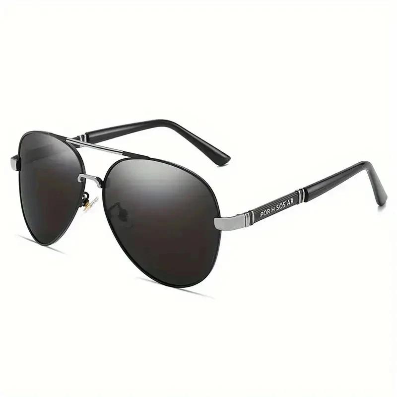 Sunglasses Men Metail Frame Quality Sun Glasses Brand Design Male Glasses Fishing Driving Goggles UV400 Gafas De Sol