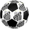 Santos FC Soccer Ball, Colorful, Suitable for All Ages, Machine-stitched, PVC Material, Competition Grade, Durable and High Bounce