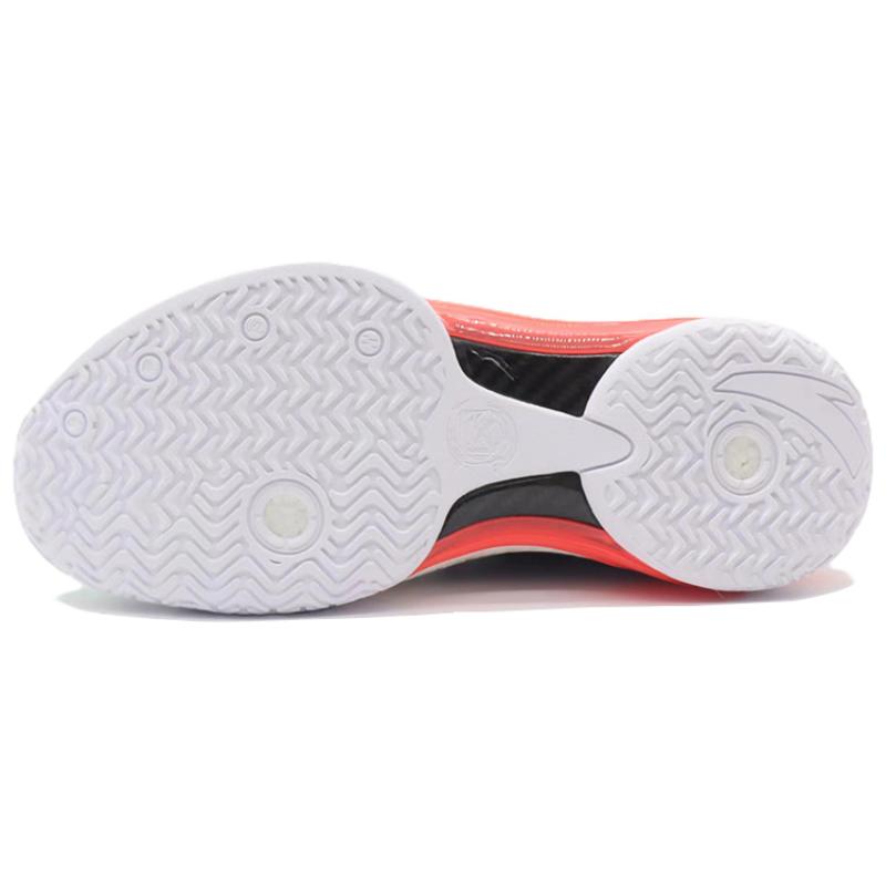 Anta Shock Wave 4 Anti-Slip Wear-Resistant Low-Top Basketball Shoes Green Purple Red Sneakers 112231106-6