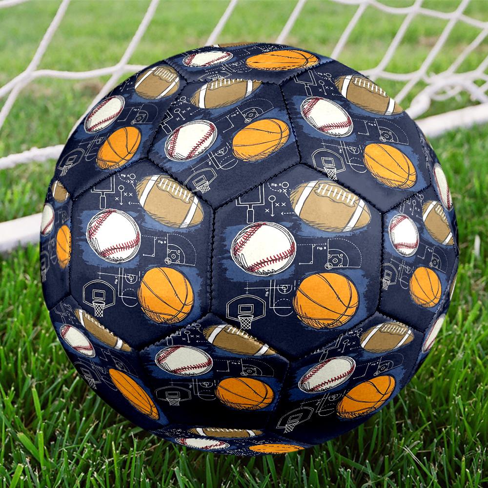 Ball Sports Theme Size 5 Soccer Ball, Suitable for Both Indoor and Outdoor Matches, a Gift Suitable for Everyone.