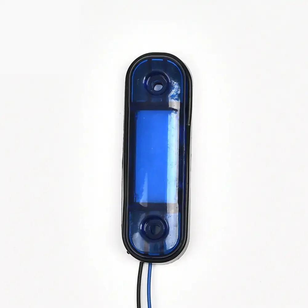 3led Truck Side Marker Light Adhesive Tape Turn Signal Lamp Rear Light Warning Stop Lamp Car Truck Trailer Tractor Lorry 12V 24V