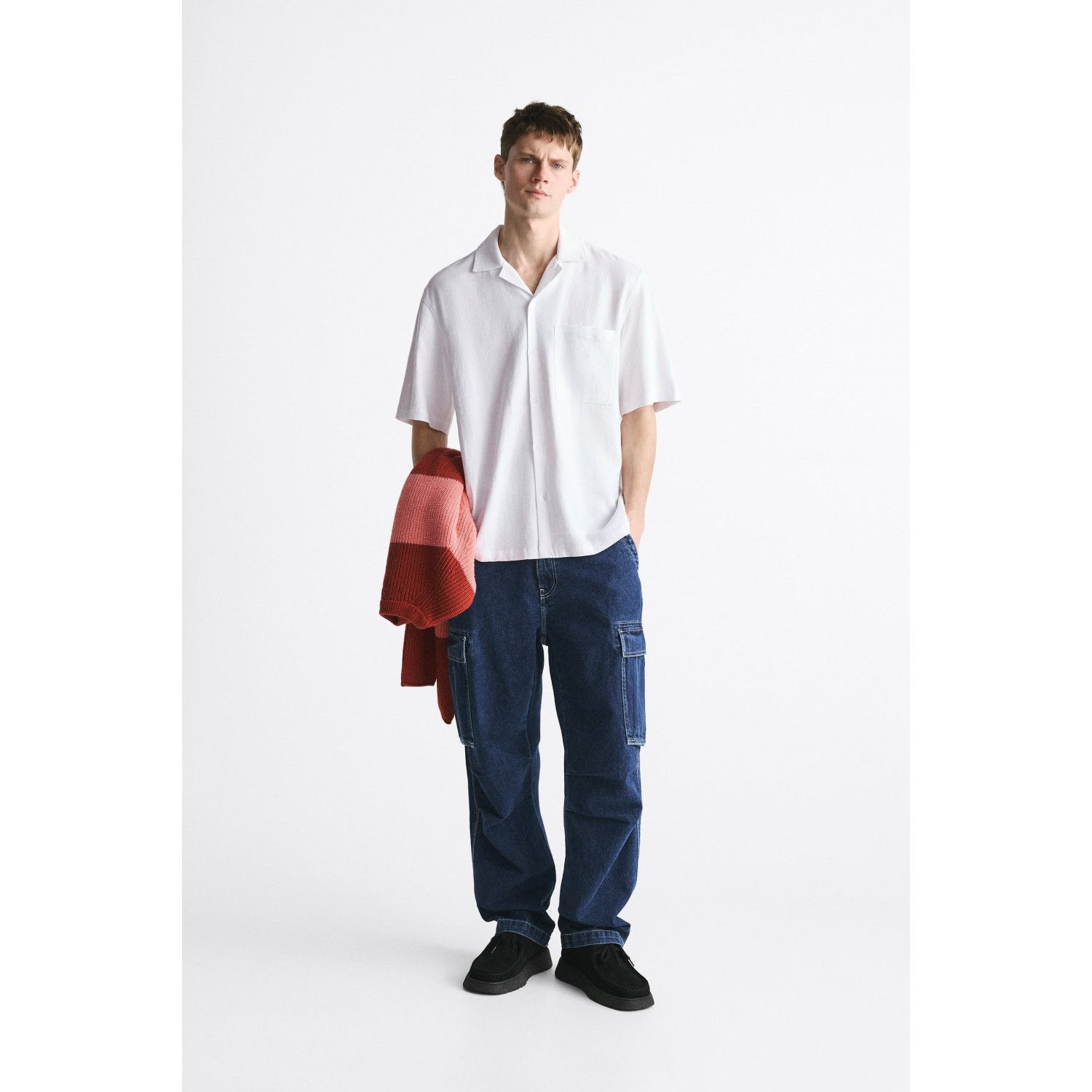 

VISCOSE - LINEN SHIRT