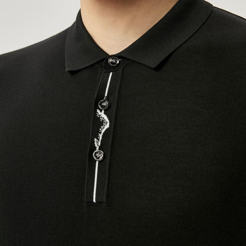 K-boxing Men's Summer Mulberry Silk Blend Polo Shirt FTLT2503
