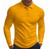 Spring Autumn Lightweight Breathable Men's Polo Shirts Casual Long Sleeve Quick Dry Comfortable Fit Polos
