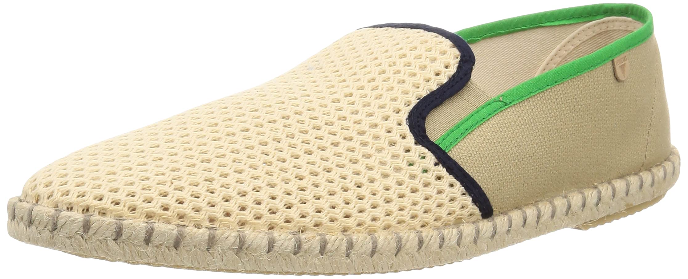 

Mesh Bicolor Jute Ivory 25 cm 2E [Bervenus] Slip-on Slip-on Men s TOM-RP-NJ
