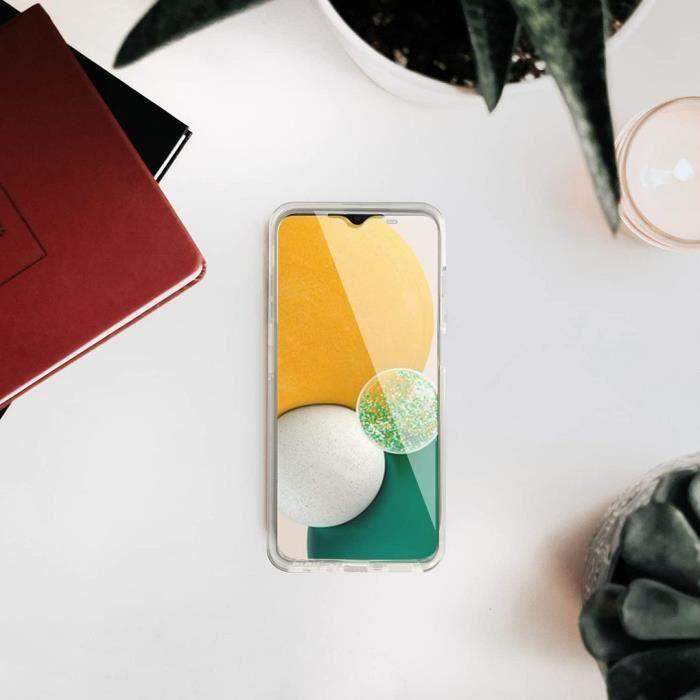 Skal för Samsung A04s - 360 Stötsäkert Heltäckande Transparent Skal