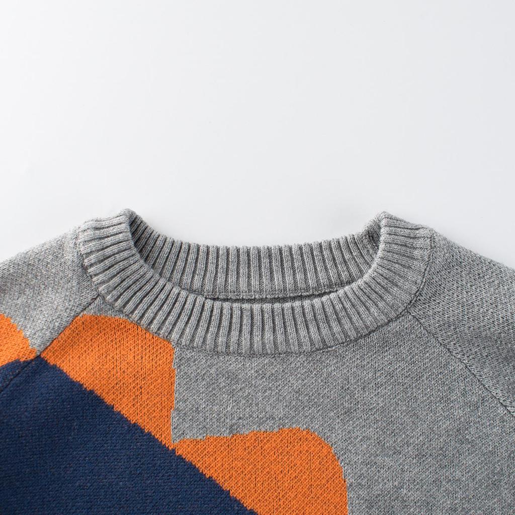 27kids Dinosaur Sweater for Boys - 2024 Autumn/Winter Knitwear Collection