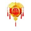 Lint/Gold Foil Spring Festival Red Lantern 3D Spring Festival Hanging Pendant  Party