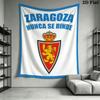 Real Zaragoza Wall Tapestry Aesthetic Wall Hanging Printed Fabric Blanket Decorative Tapestries for Bedroom Living Room Home Decor