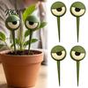 Pla Plant Decor 1 Pair Planter Insert Big Eyes, 3D Printed Eye Decorations, Flower Stakes for Potted Plants Pot Stakes, Funny Eyes Indoor Outdoor