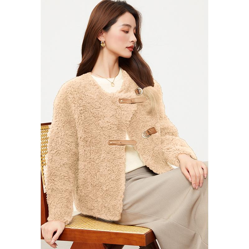Wool Xiaoxiangfeng Coat Korean Fashion Women's Clothing