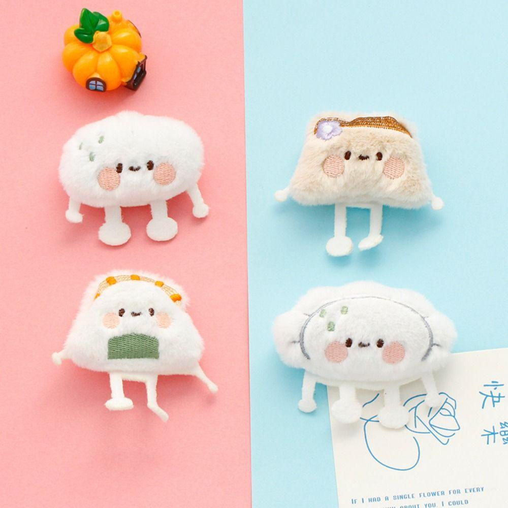 Dumpling Sushi Dolls Pendant PP Cotton Mini Stuffed Dumpling Doll  Birthday Gift