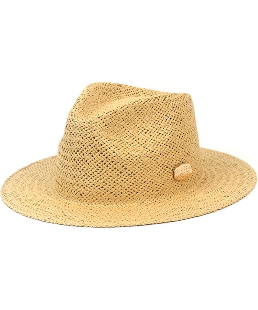 Yunibeosyeolkemiseuteuli Summer Simple Beige Fedora - Big Size Summer Fedora