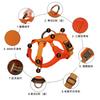 Adjustable Dog Harness With Leash Large Dogs Anti-Pull Chest Vest Lead Oxford Fabric S M L XL Sizes