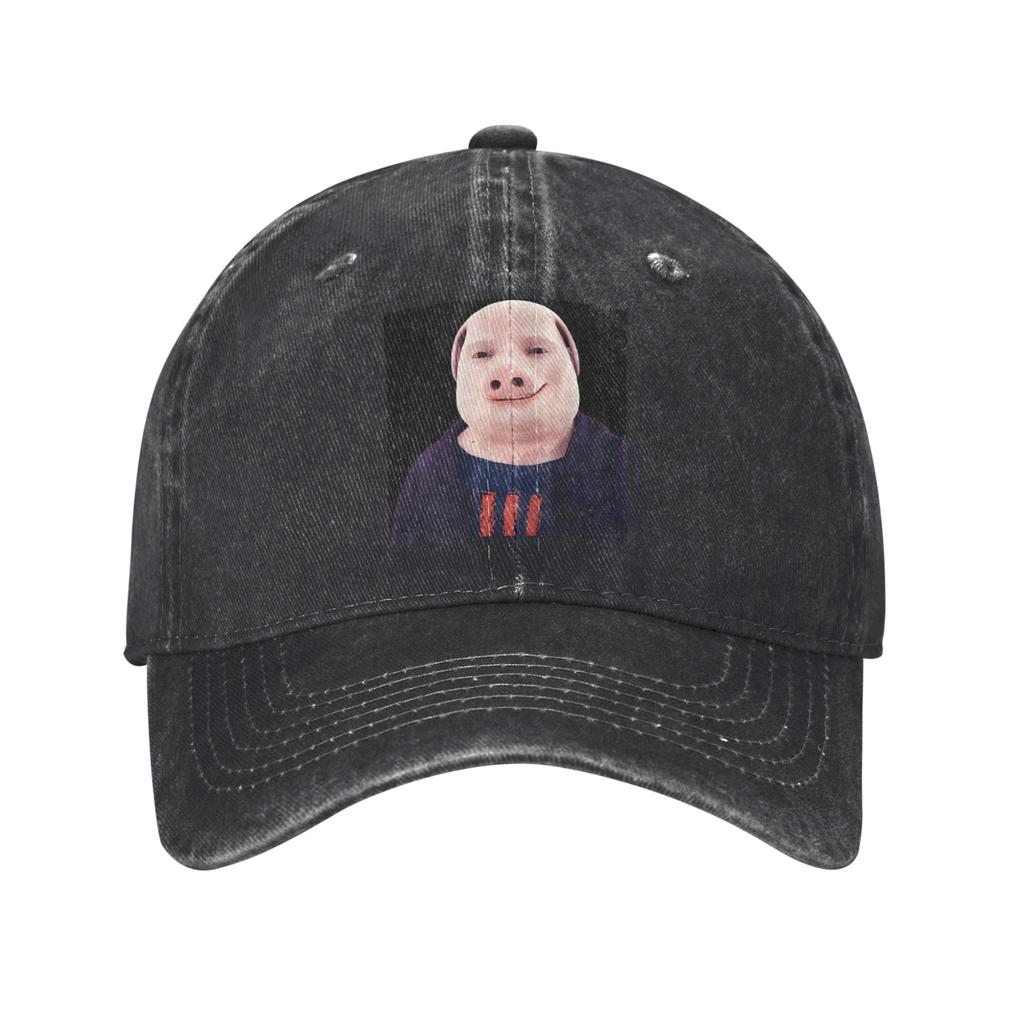 John Pork ruft Jeansmütze Lässige Baseballkappen Verstellbare Mütze Sommer Unisex Baseballkappen