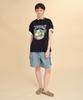 Denim Cargo Shorts Light Blue