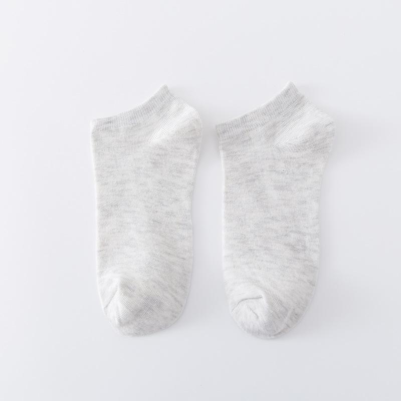 Women's Breathable Cotton Low-Cut Invisible Socks - Spring/Summer Candy Colors