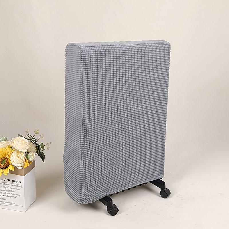S/M/L Radiator Dust Cover Solid Color Elastic Household Oil Tin Dust Case Heater Dust Protective Covers Home Storage Cleaning S