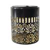 Hollow Flower Solar Fence Lights Waterproof Garden Lanterns Decorative Deck & Patio Lighting, for Yard Garden Outdoor Walkway