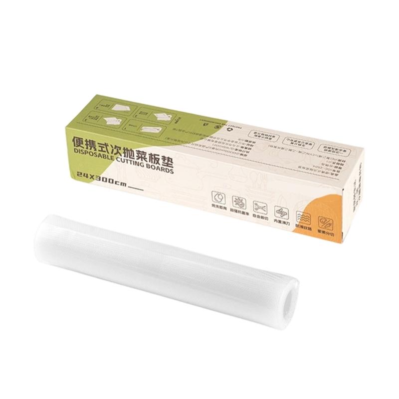 

Meat and Vegetable Separation Cutting Mat 300cm Outdoor Disposable Cutting Board Mat Camping Accessories for Food Safe 1