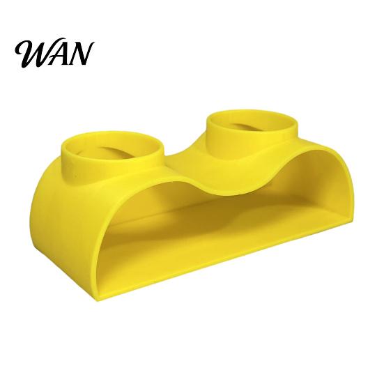 Non-toxic Fish Tank Tunnel Double Opening Aquarium Cave Tunnel, Hideout Decoration with Two Entrances, Hiding Spot for PLA Artificial Stone