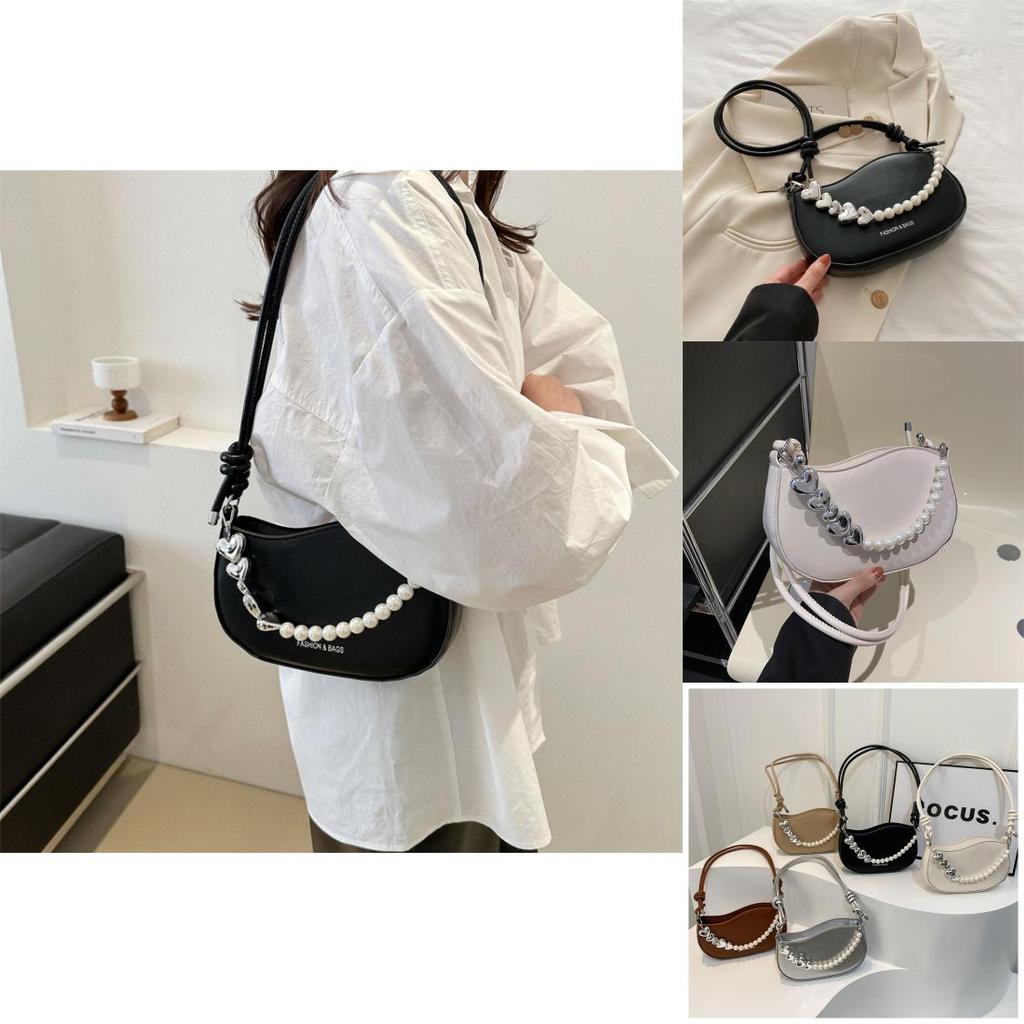 Trendy Fashion Design Single Shoulder Crossbody Bag Simple Stylish 2024 Spring Large Capacity Crossbody Bag