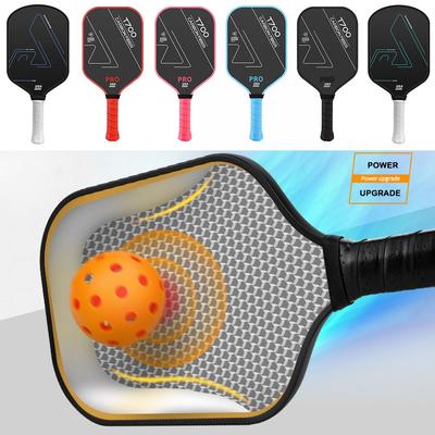 T700 Pickleball Paddles Carbon Fiber Frosted Surface Pickleball Rackets Comfortable Non-slip Grip Pickle Ball Paddle