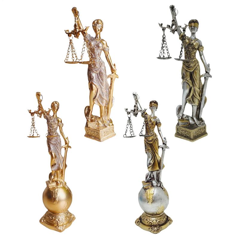 Bogini Sprawiedliwości Statua Bogini Sprawiedliwości Temida Statua Ornamenty Mitologia Grecka Statuetki Sprawiedliwości Ze Zasłoniętymi Oczami Wystrój Domu