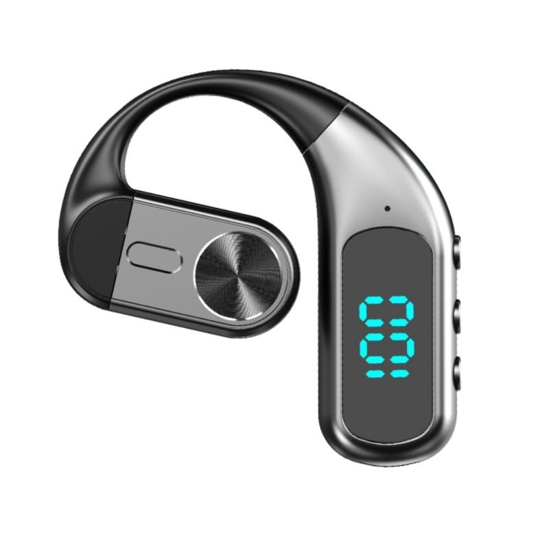 Wireless Open Ear Earphone Headphones Wireless Chip LED Power Indicator Gym Compatible Auditory Gear