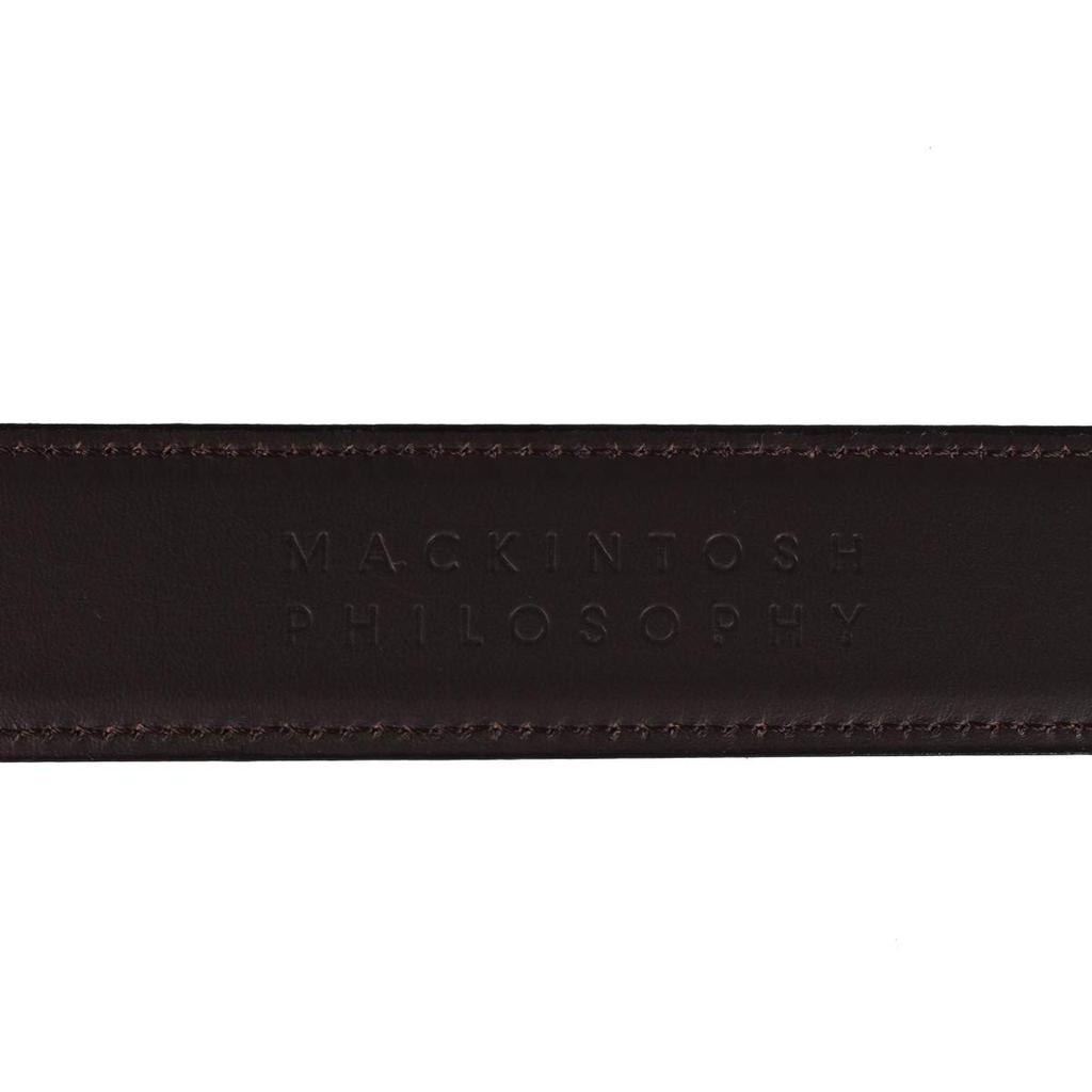 LEATHER BELT Belt Leather Belt Chocolate [Macintosh Philosophy] MAP-810013 (12)