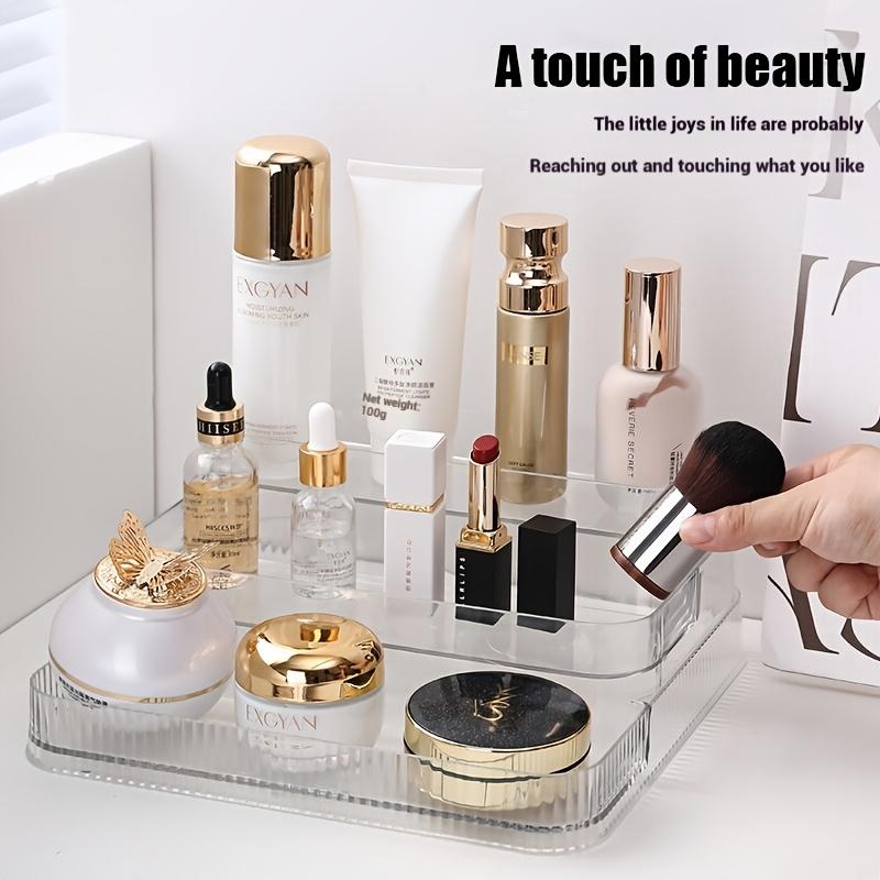 Perfume Shelf Acrylic Cosmetics Storage Box High-end Nail Polish Step Display Product Display Rack Makeup Organizer Box Cosmetics Storage Organizer