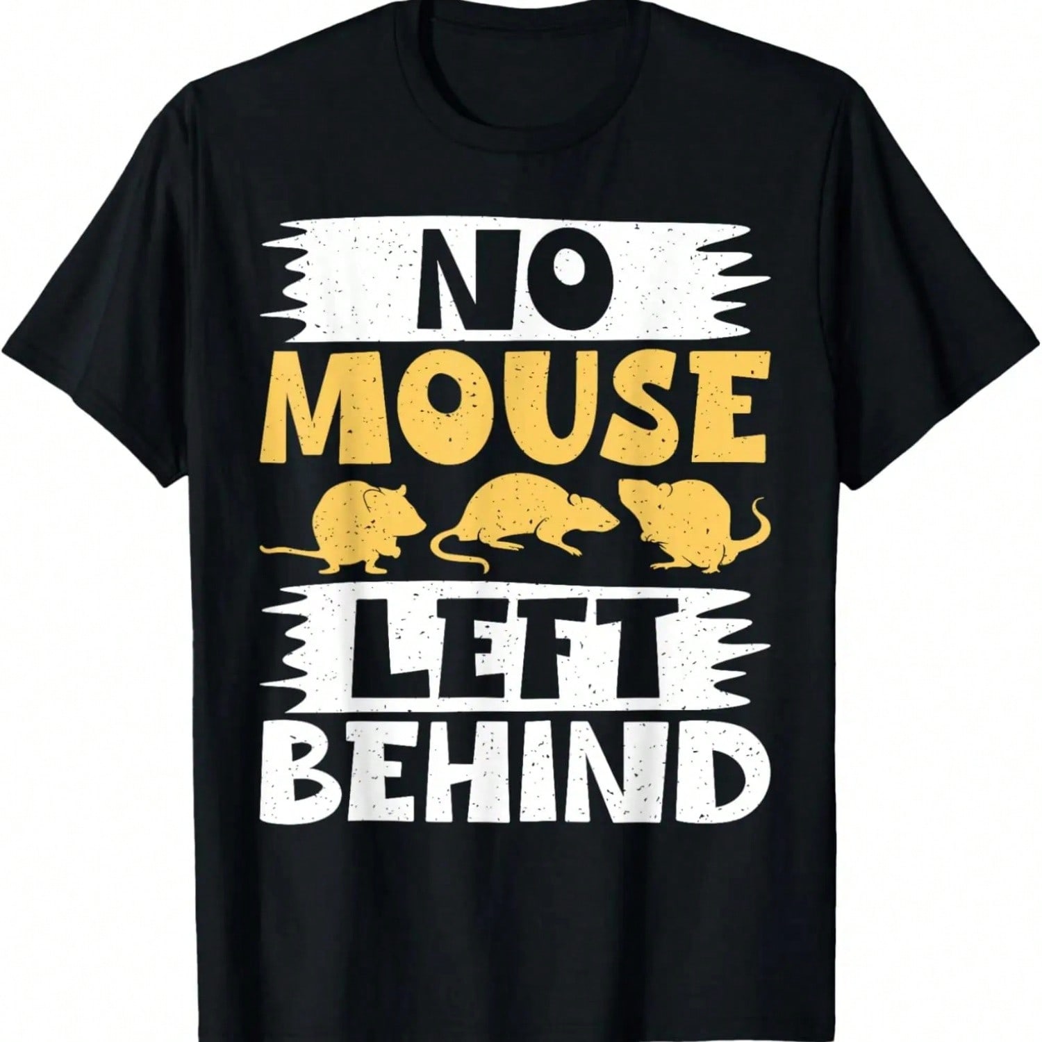 Mouse Hair Don t Care Mouse T-Shirt S